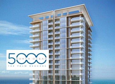 5000 North Ocean Residences Building with Logo Overlay