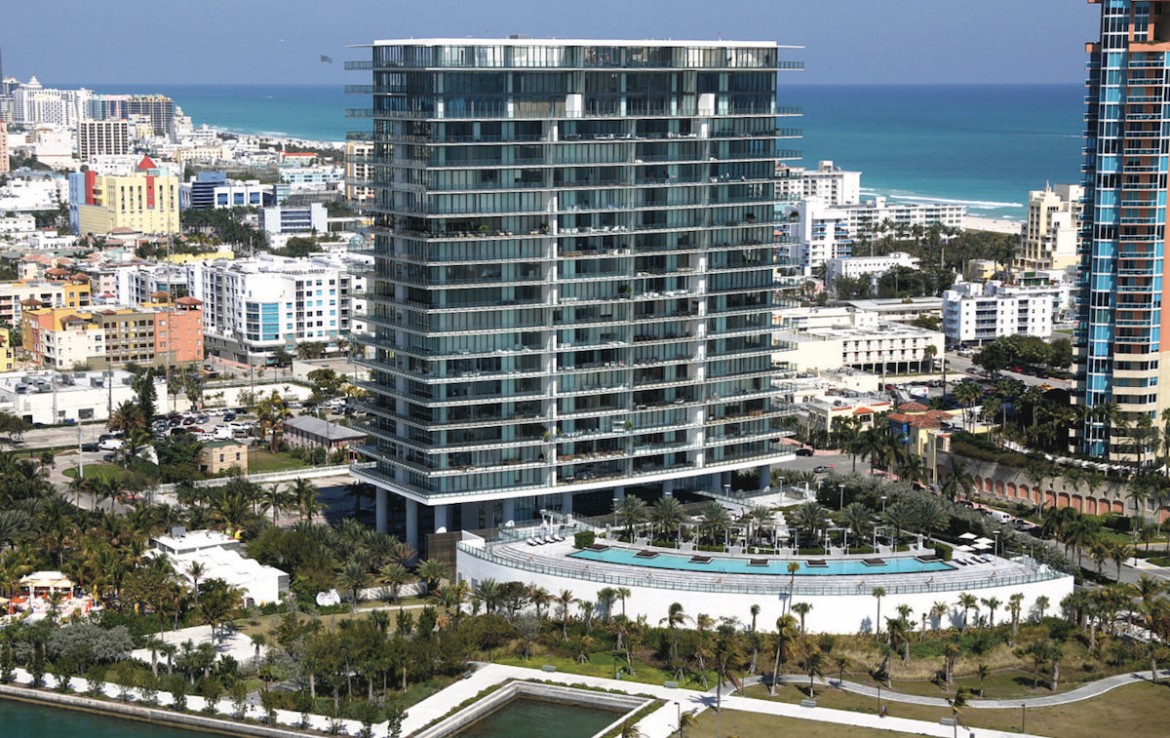 Apogee South Beach Condos Skyline View