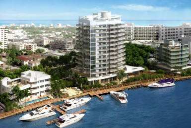 Capri South Beach Condos skyline view