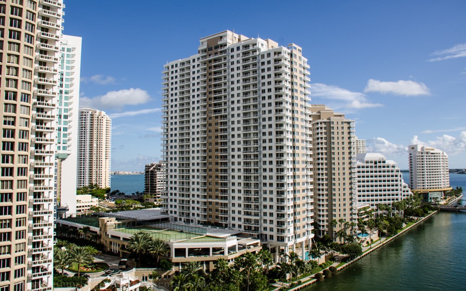 Courts Brickell Key Condos Building Exterior