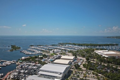 Grovenor House Coconut Grove Condos Sky Line View