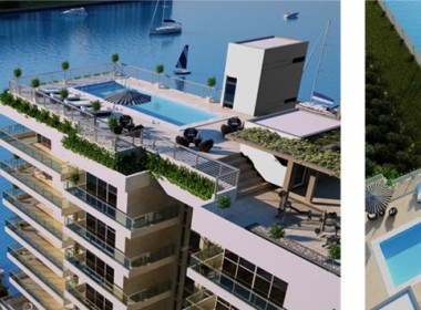 Harbour Park Bay Harbor Condos Skyline view