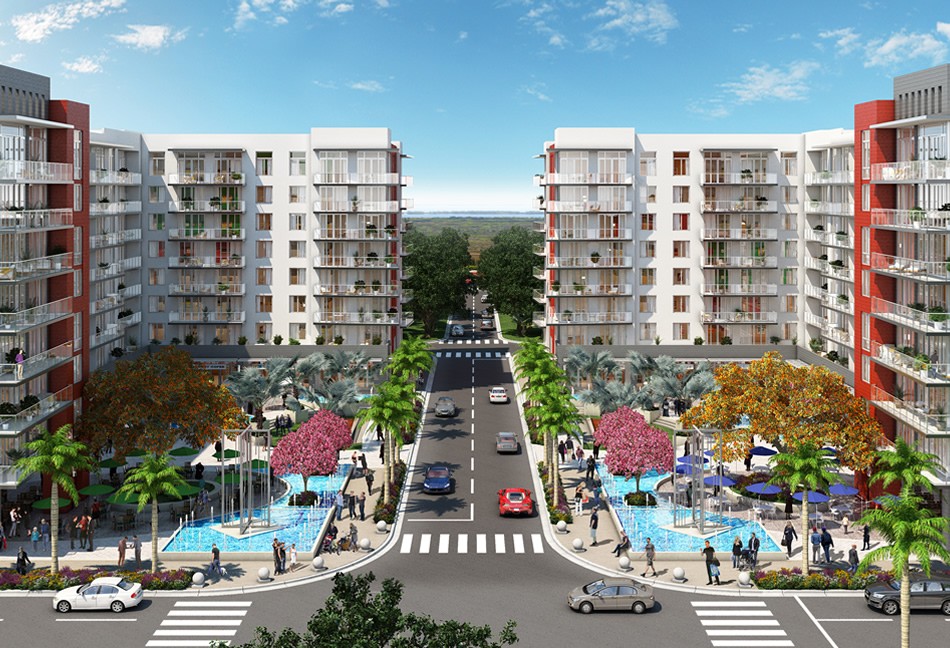 Midtown Doral Condos Exterior View