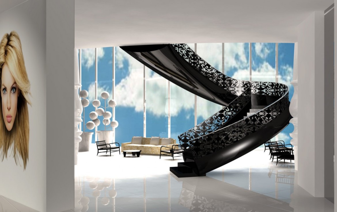 Mondrian South Beach Condos Living Area