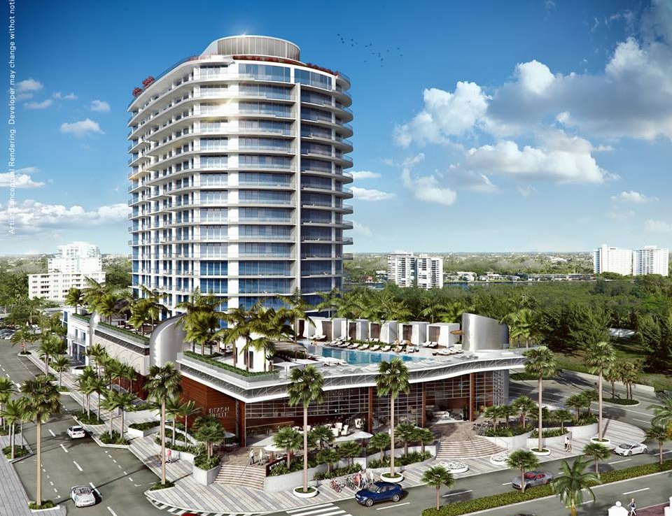 Paramount Ft.Lauderdale Condos Exterior View