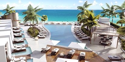 Paramount Ft.Lauderdale Condos Swimming Pool Area