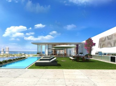 Prive Aventura Condos Swimming Pool Area