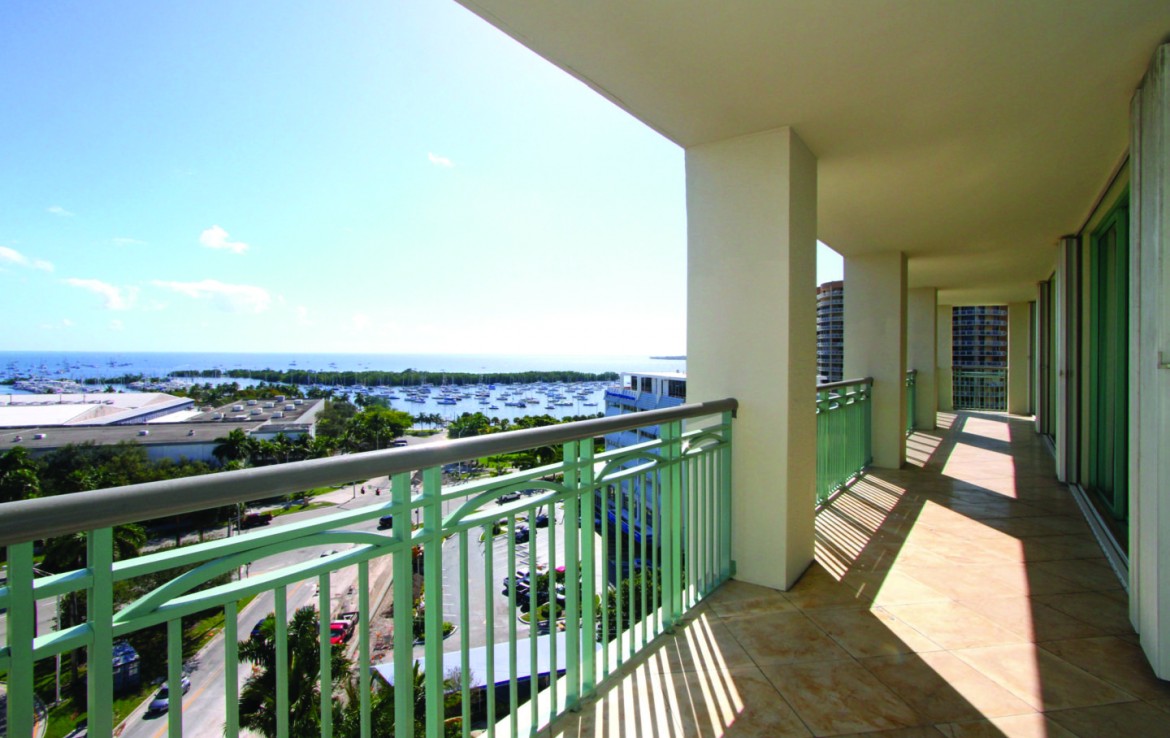 Ritz Carlton Coconut Grove Condos Balcony
