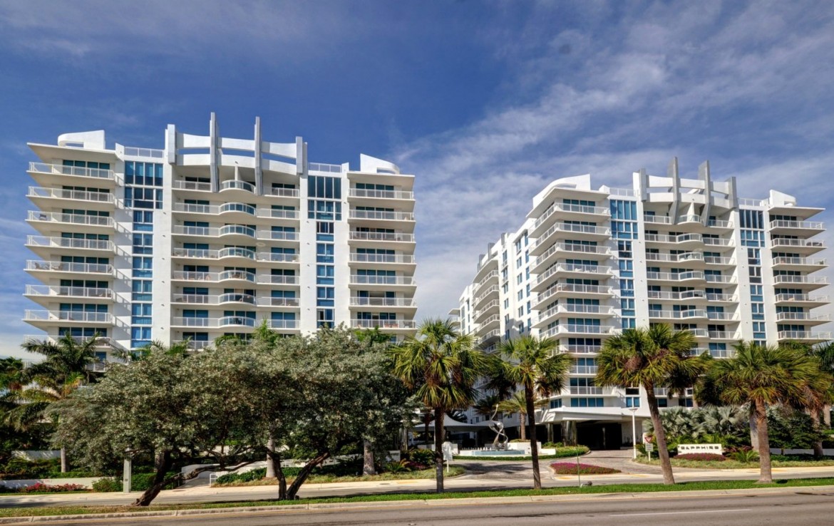 Sapphire Fort Lauderdale Condos Exterior View