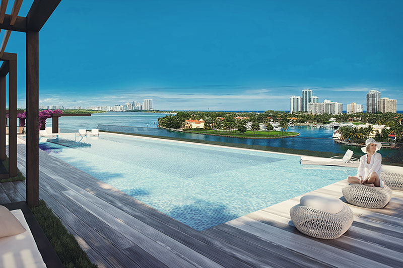 Sereno Bay Harbor Islands Condos Swimming Pool