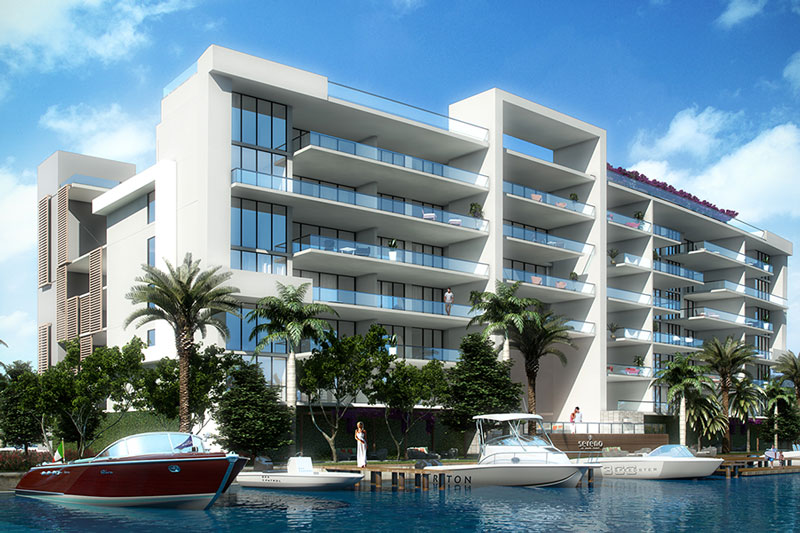 Sereno Bay Harbor Islands Condos Exterior View