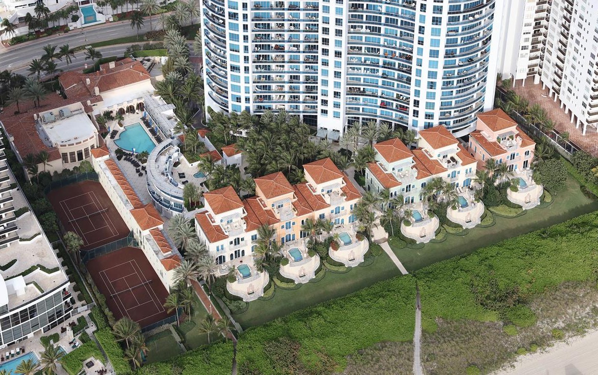 Bath Club Condos Front View