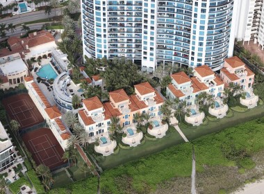 Bath Club Condos Front View