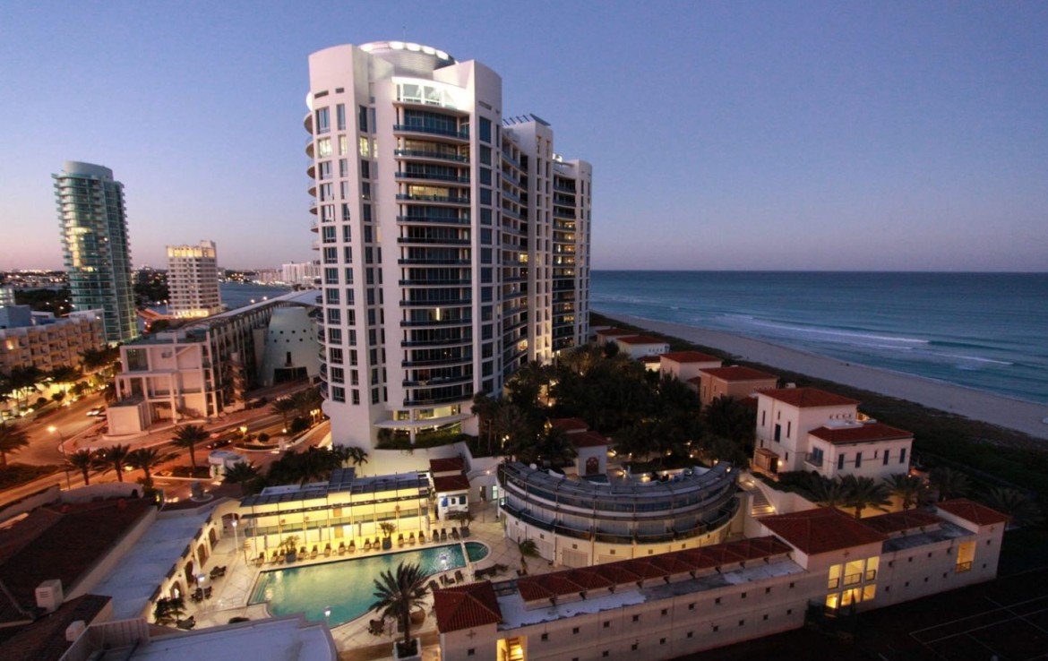 Bath Club Condos Building Exterior View