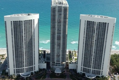 Beach Club Tower One Hallandale Beach Condos Exterior View