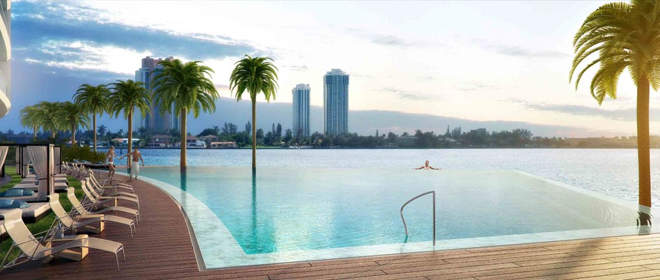 ECHO Aventura4 Condos Swimming pool