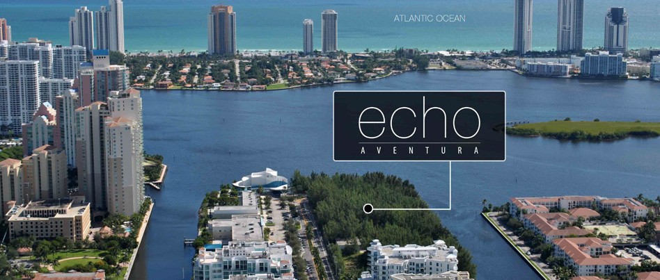 ECHO Aventura Condos Skyline view
