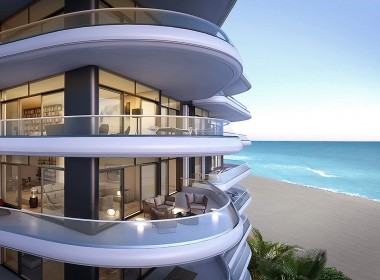 Faena House Beach Condos Exterior View