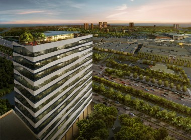 Forum Aventura Condos Skyline view