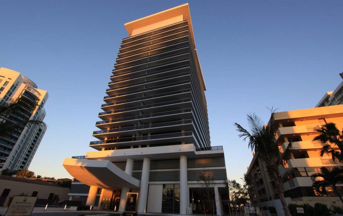 MEi Beach Condos Building Exterior Area