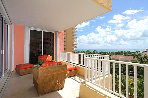 Ocean Club Key Biscayne Condos Balcony