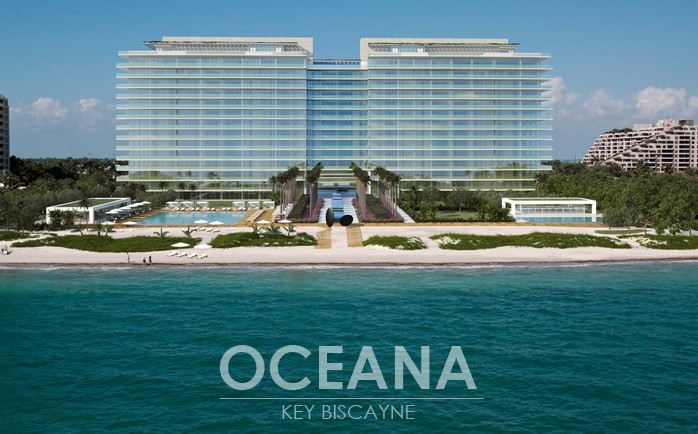 Oceana Key Biscayne Condos Exterior View