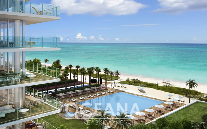 Oceana Key Biscayne Condos Skyline View