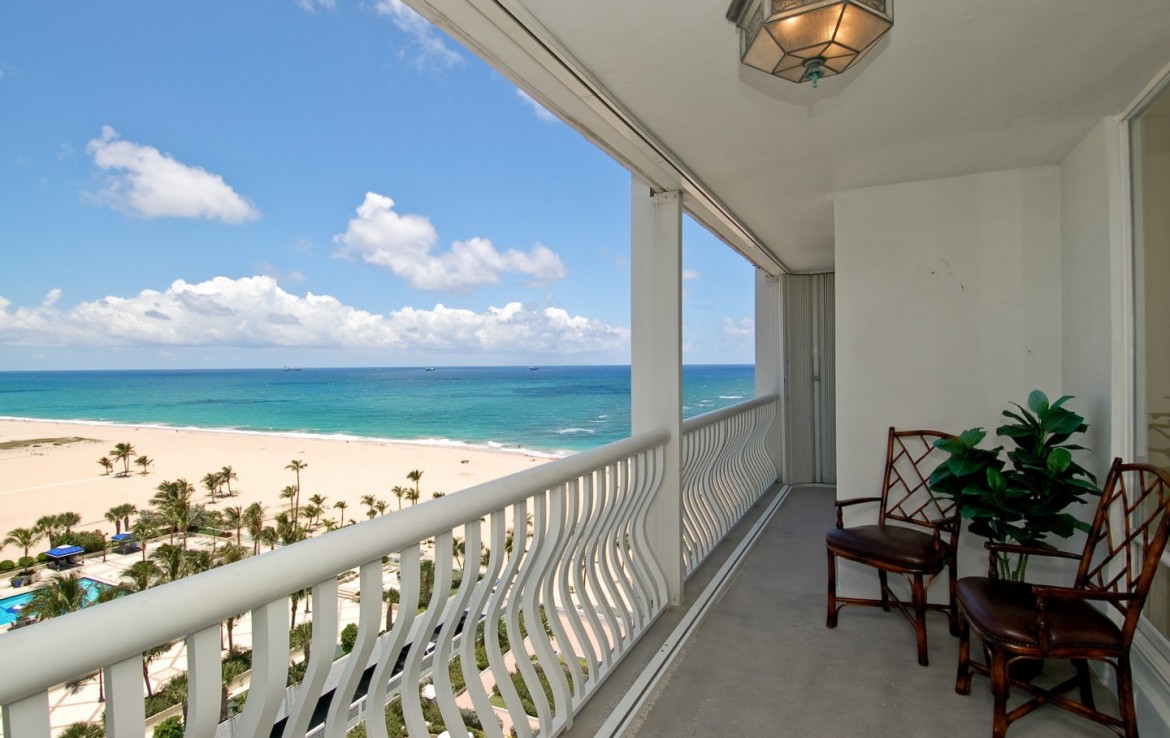 Point of Americas Ft.Lauderdale Condos Balcony