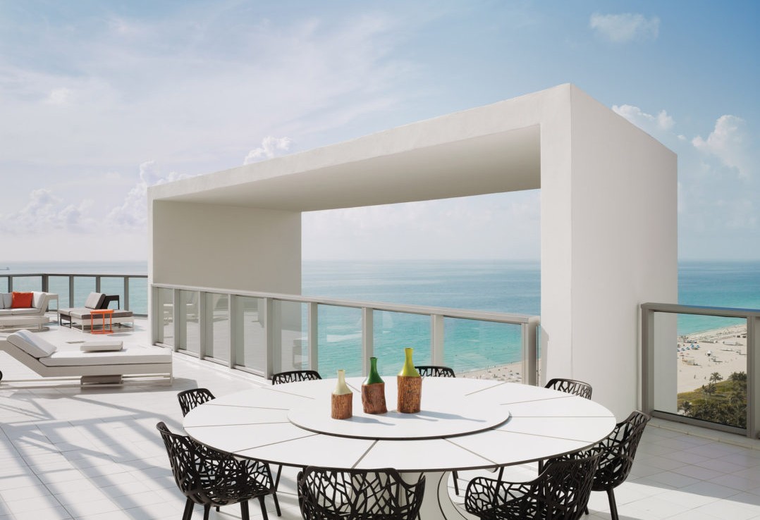 Residences W South Beach Condos Balcony