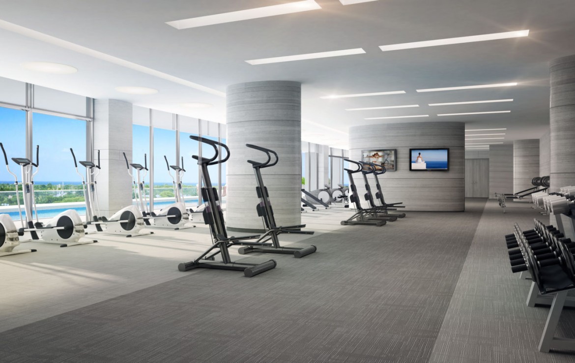 Riva Ft.Lauderdale Condos Fitness Area