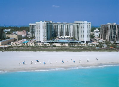 Roney Palace Beach0 Condos Bird's Eye View