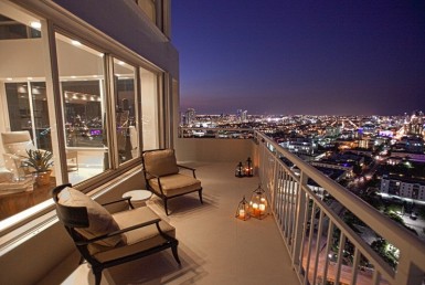 South Pointe Tower Beach Condos Balcony