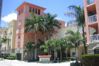 The Courts Beach Condos Exterior View