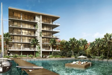The Fairchild Coconut Grove Condos Swimming Pool