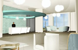 The Floridian Beach Condos Living Area