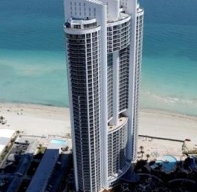 Trump Royale Sunny Isles Condos Bird's Eye View