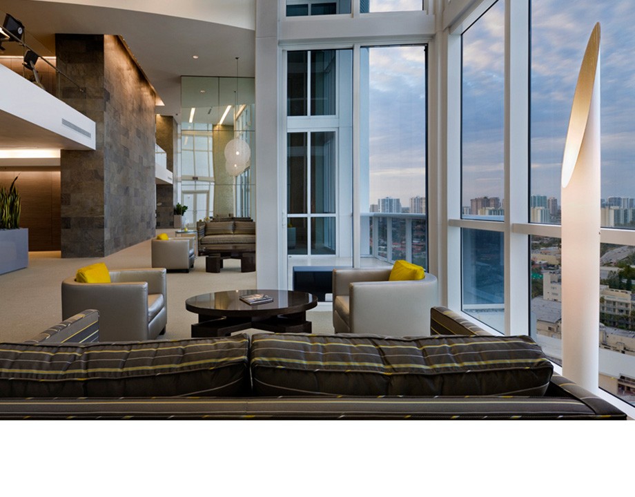 Trump Royale Sunny Isles Condos Living Area