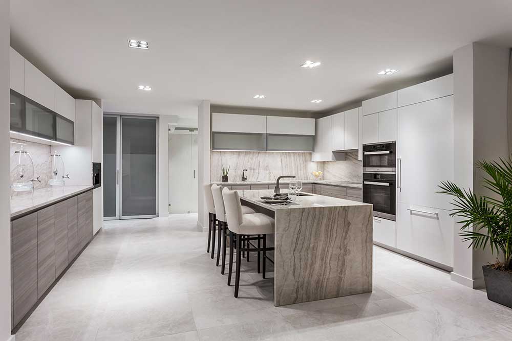 Interior Rendering of Amrit Ocean Resort and Residences Kitchen