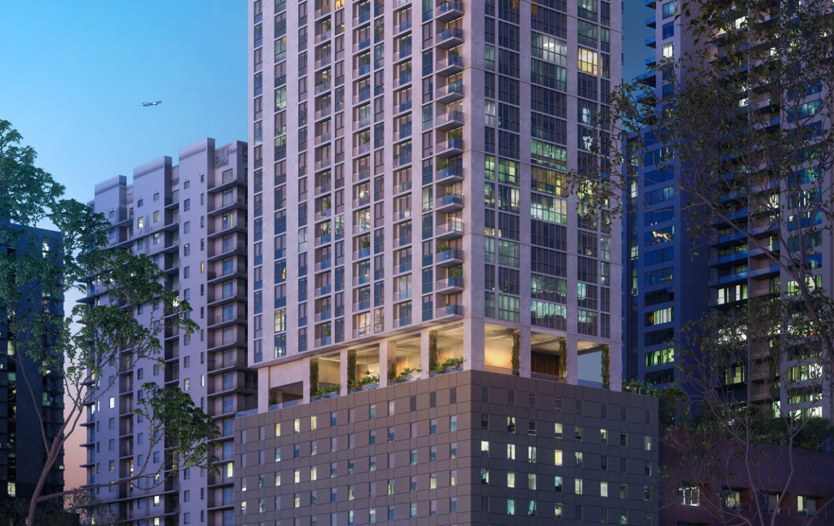 Rendering of Yotelpad Condos