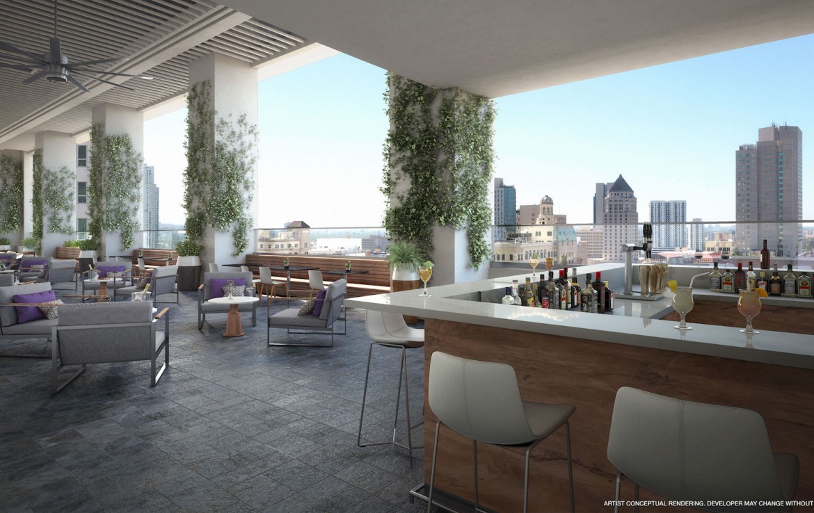 Rendering of Yotelpad Condos