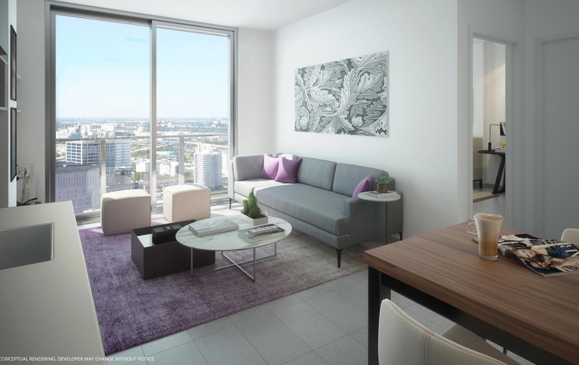 Rendering of Yotelpad Condos