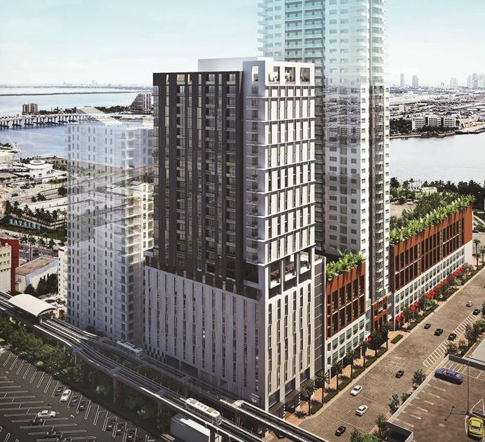 Rendering of Yotelpad Condos