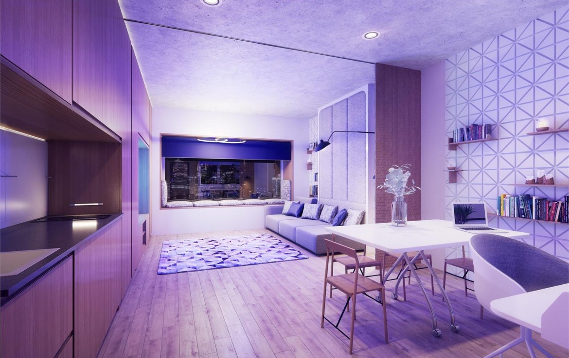 Rendering of Yotelpad Condos