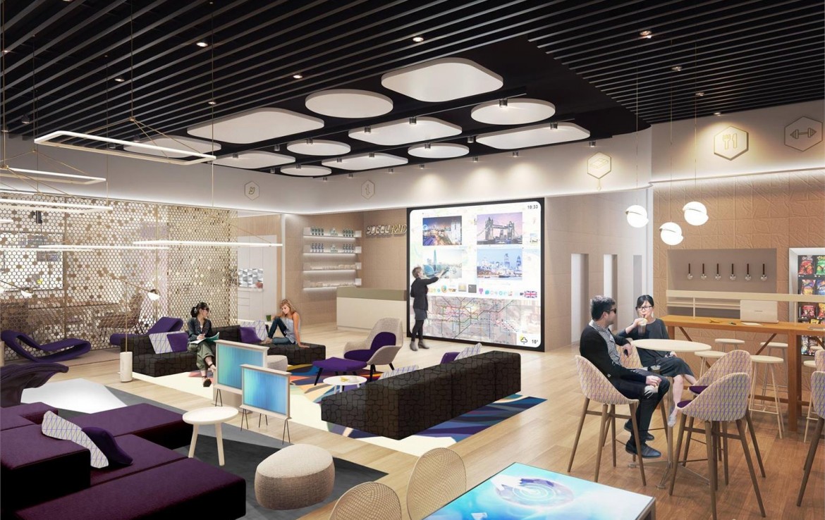 Rendering of Yotelpad Condos