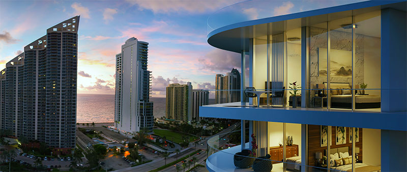 Aurora Residences, New Development in Sunny Isles Beach - Pool